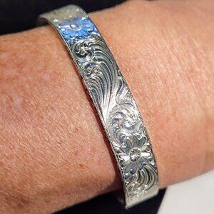 Montana Classic Engraved Cuff Bracelet